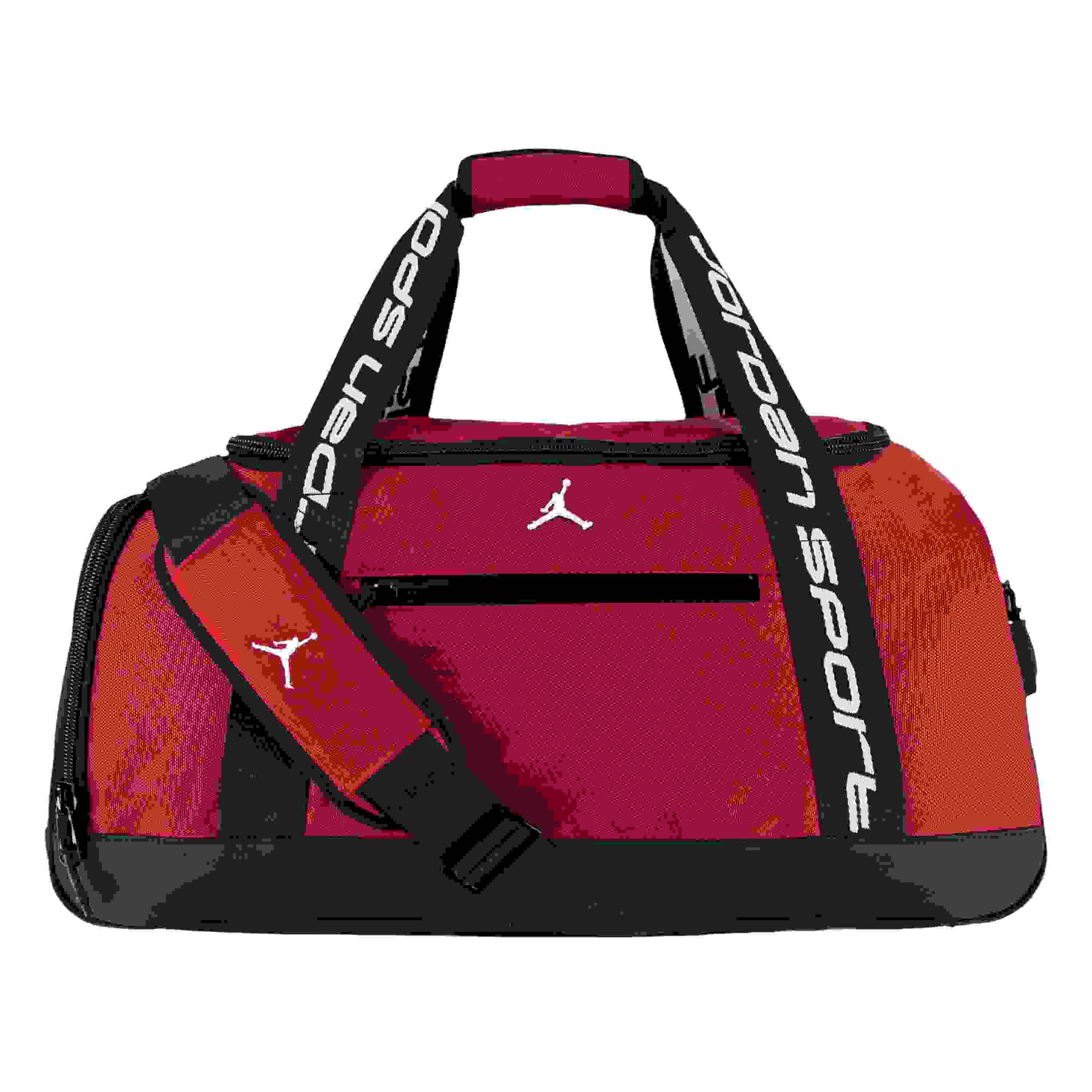 Jordan Sport Red Duffle Bag